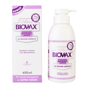 doz biovax szampon argan 400