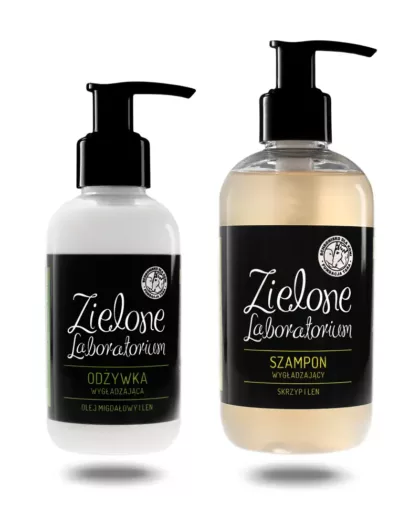 zielone laboratorium szampon