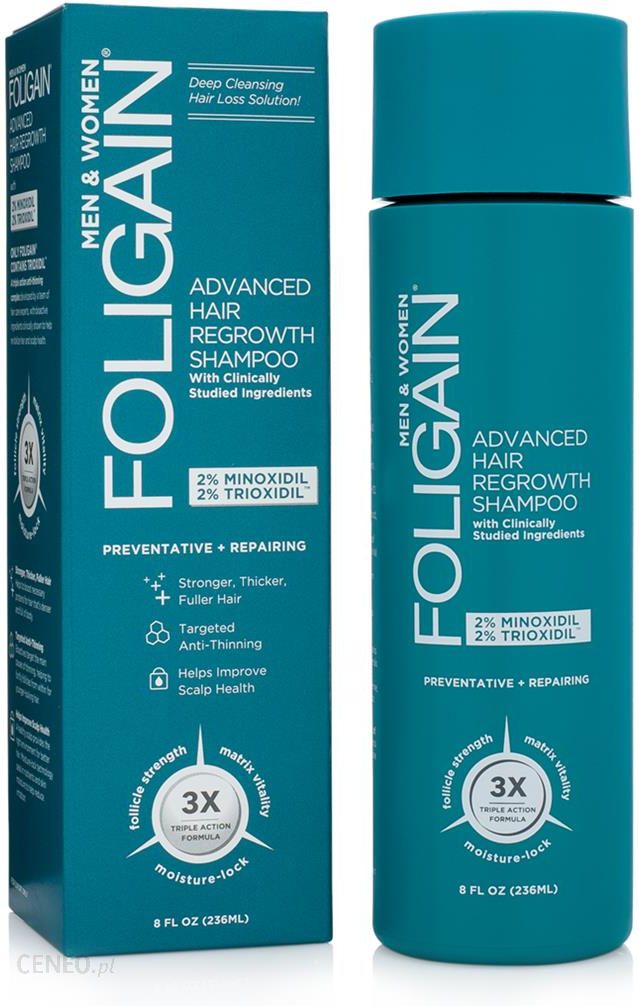 foligain minoxidil szampon dla mężczyzn