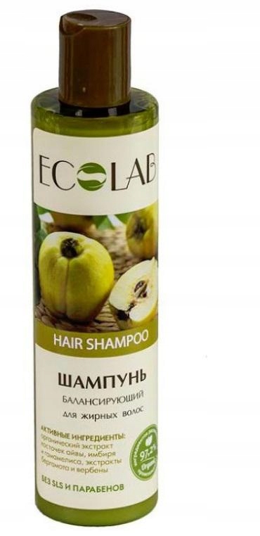 ecolab zrównoważony szampon do przetłuszczających się włosów