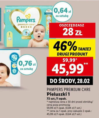 pampers premium care newborn 1 promocja