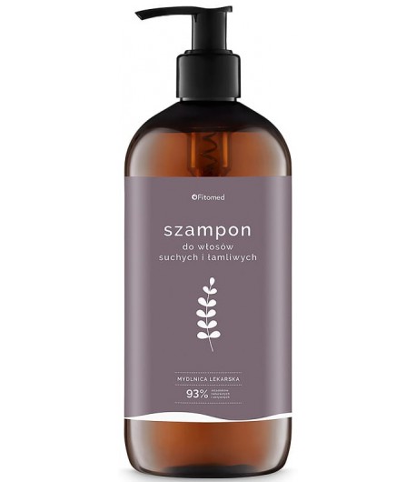 fitomed szampon ziołowy do włosów suchych i normalnych mydlnica lekarska