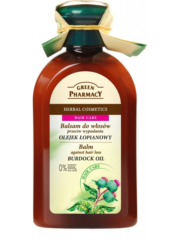 green pharmacy balsam do włosów przeciw wypadaniu olejek łopianowy