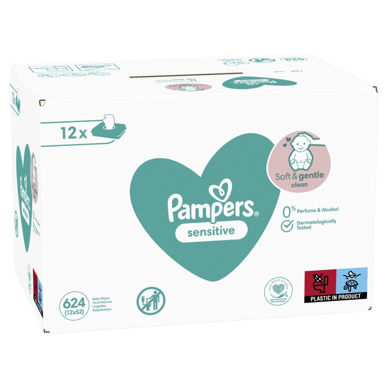 husteczki pampers x12