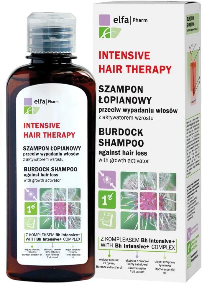 intensive hair therapy szampon łopianowy