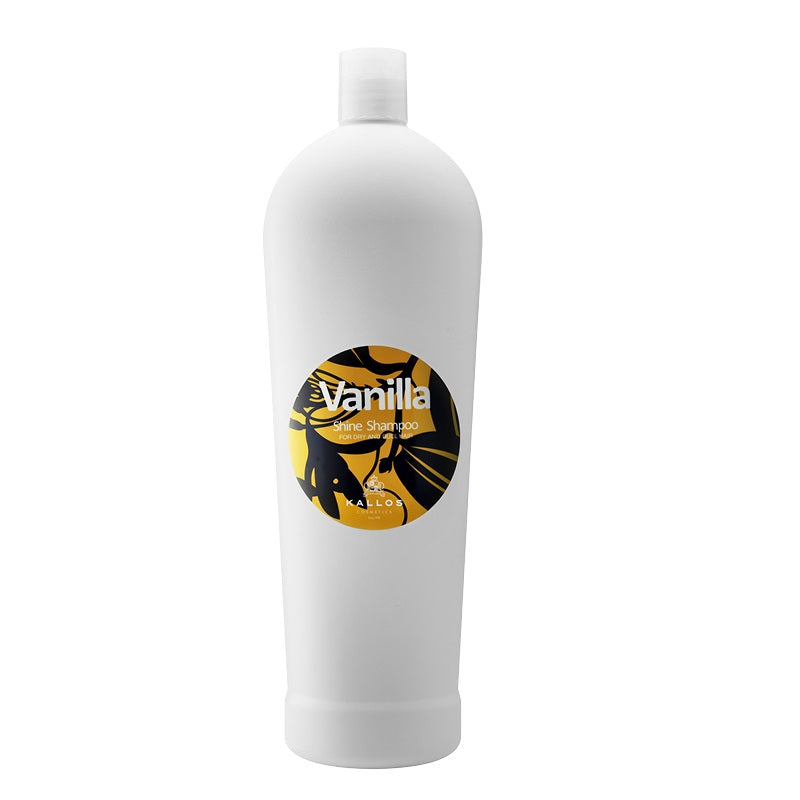 kallos vanilla shine shampoo szampon nabłyszczający do włosów 1000 ml