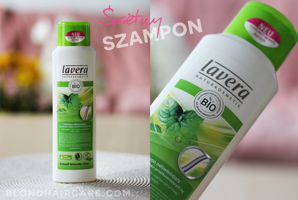 lavera szampon do włosów przetłuszczających się mięta i cytryna rossmann