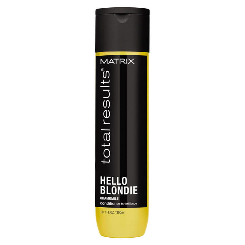 matrix total results hello blondie odżywka do włosów blond 300ml