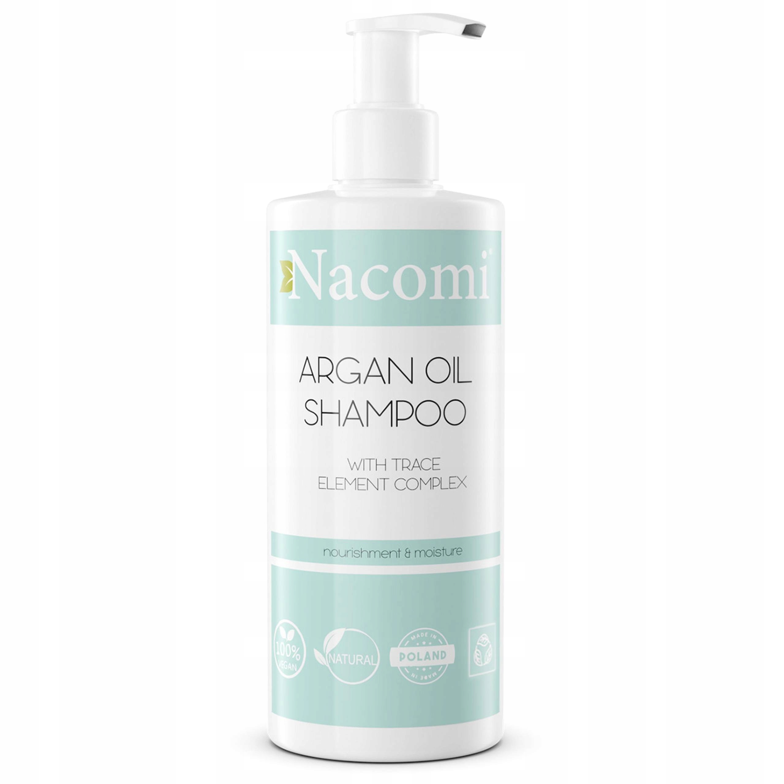 nacomi szampon wzmacniający z olejem arganowym 250 ml opinie