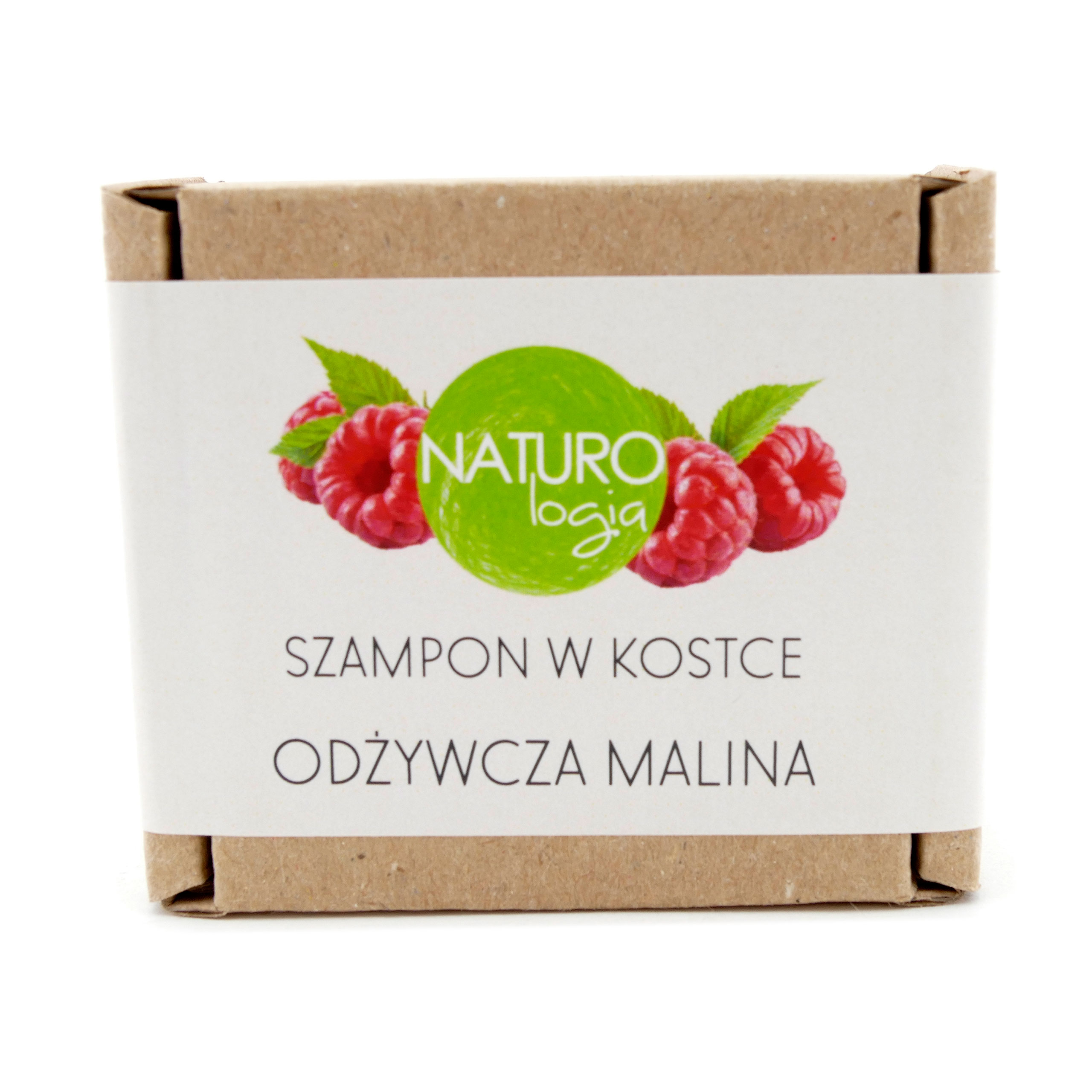 naturologia szampon w kostce odżywcza malina