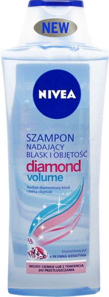 nivea diamond volume szampon