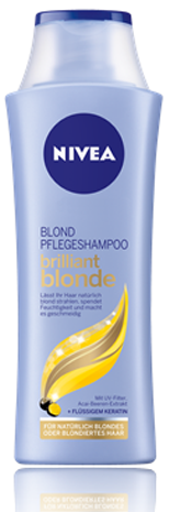 nivea gold blonde szampon