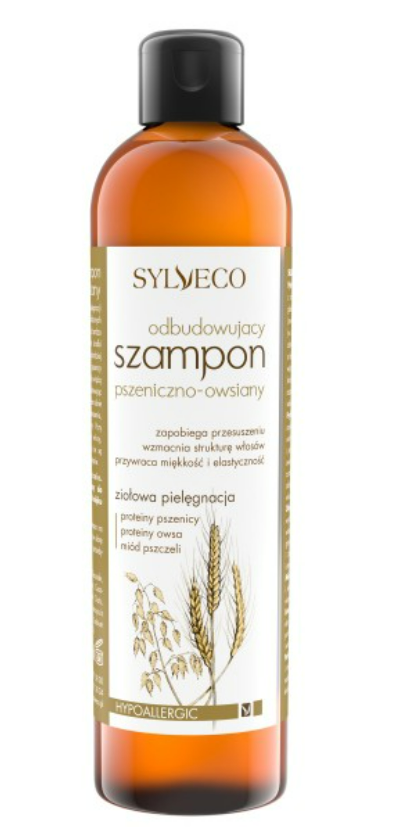 odbudowujący szampon pszeniczno-owsiany sylveco 300 ml