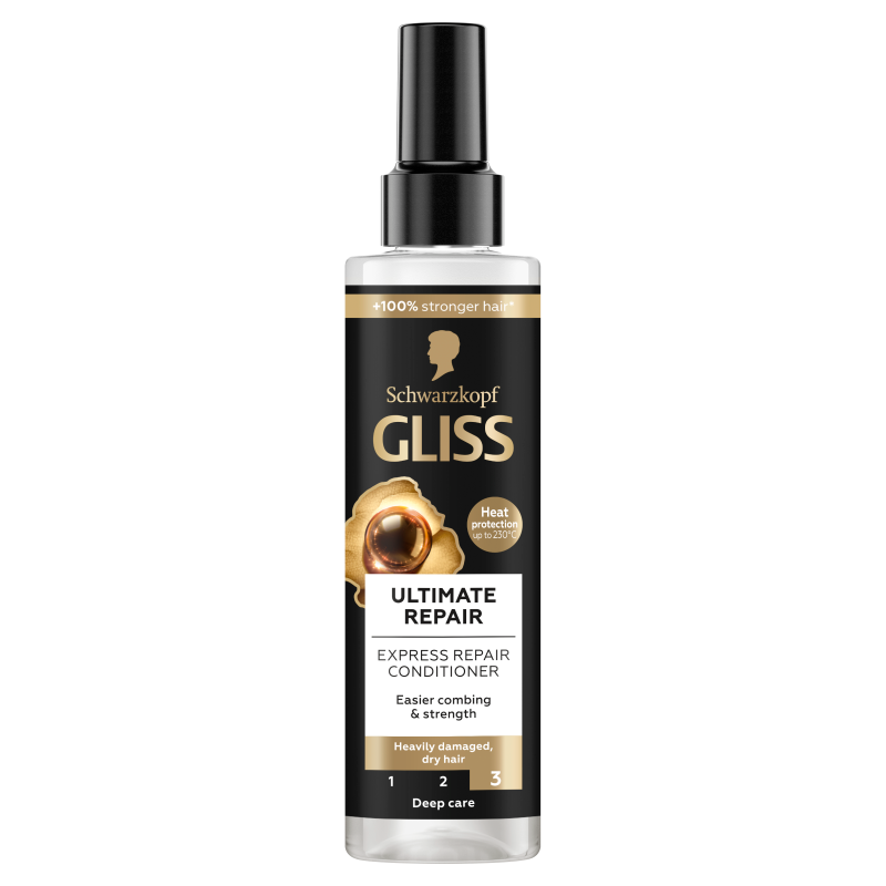 odżywka do włosów w sprayu gliss kur oil nutritive