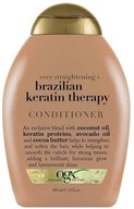 ogx brazilian keratin szampon wygładzający z keratyną 385ml