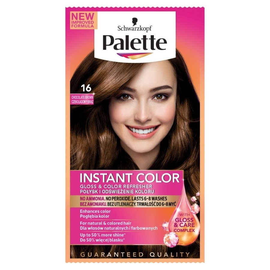 pallete instant color szampon koloryzujący nr 9 mahoń