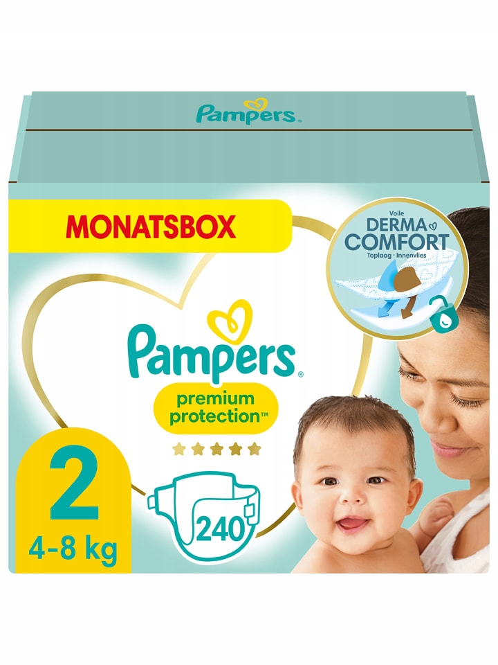 pampers 2 240 szt