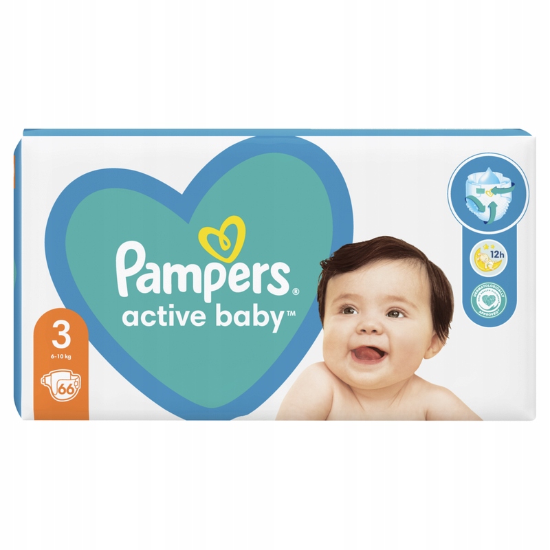 pampers 3 allegro 66 sztuk