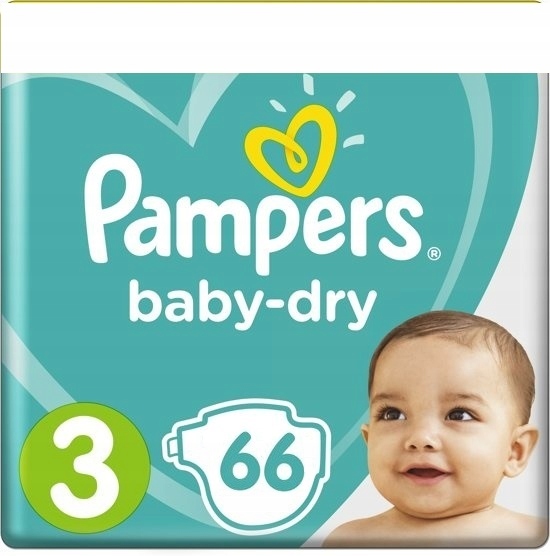 pampers 3 allegro 66 sztuk