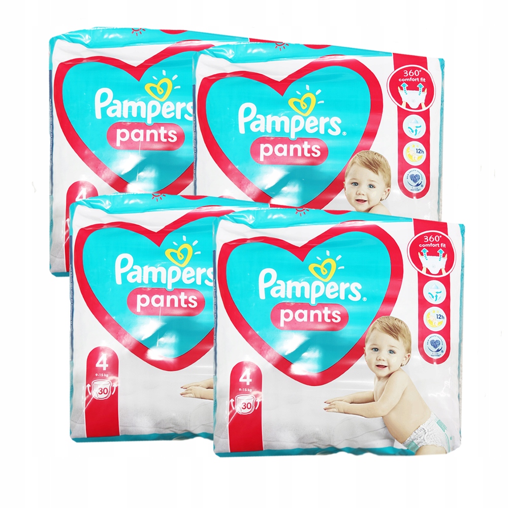 pampers 4 120szt