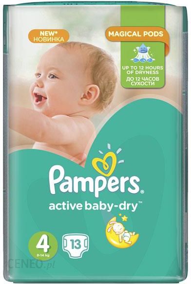 pampers active baby dry 4 13 szt cena
