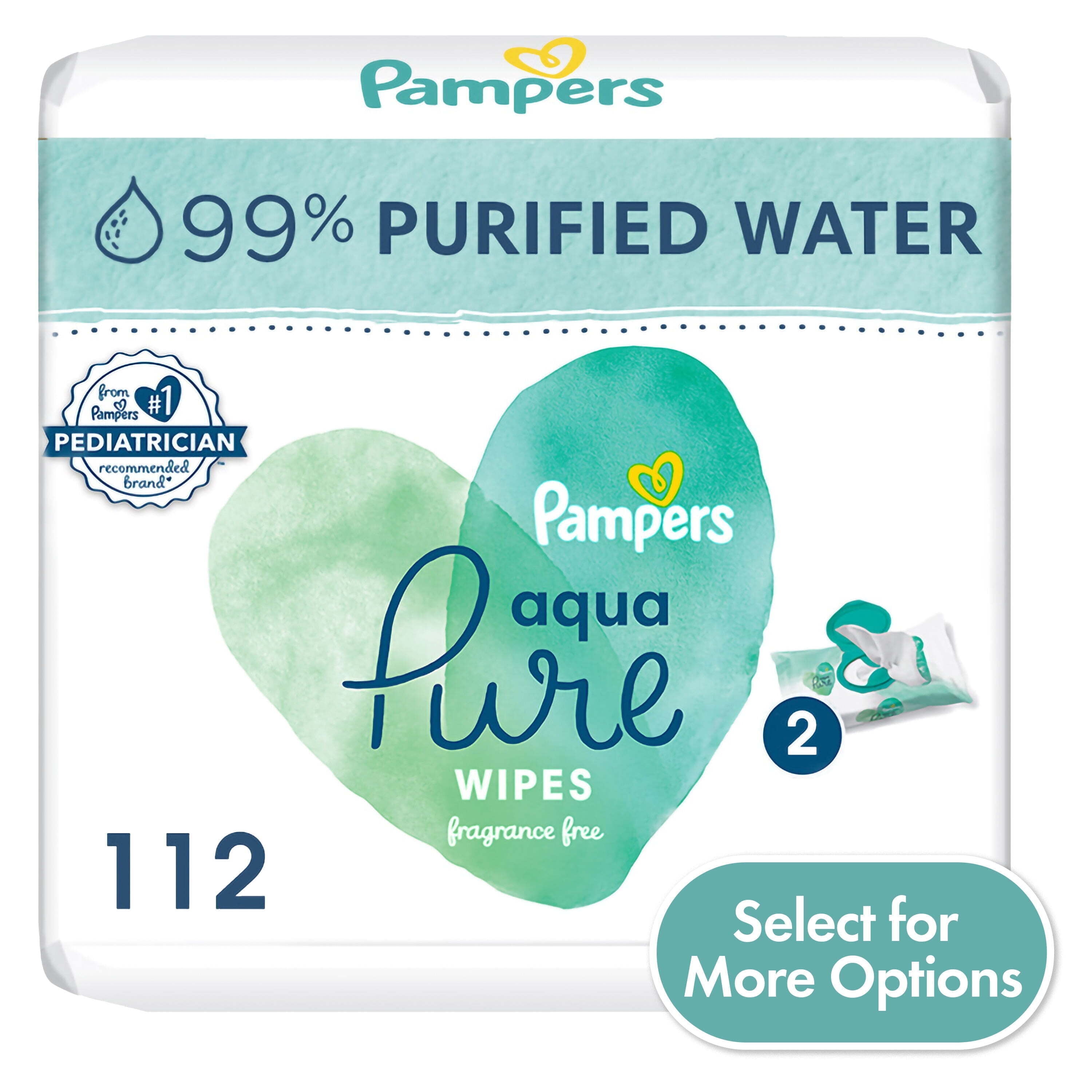 pampers aqua pure doz