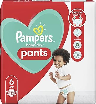 pampers baby dry 6 opinie 33 sztuki