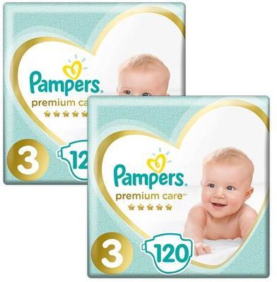 pampers pieluchy premium care 3 midi ceneo