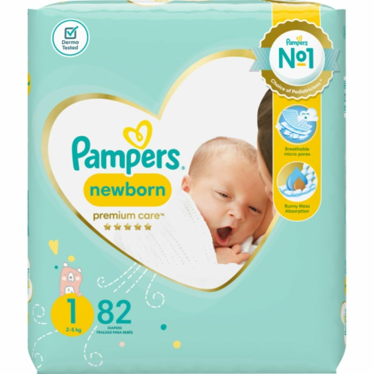 pampers premium care 1 newborn 2 mini