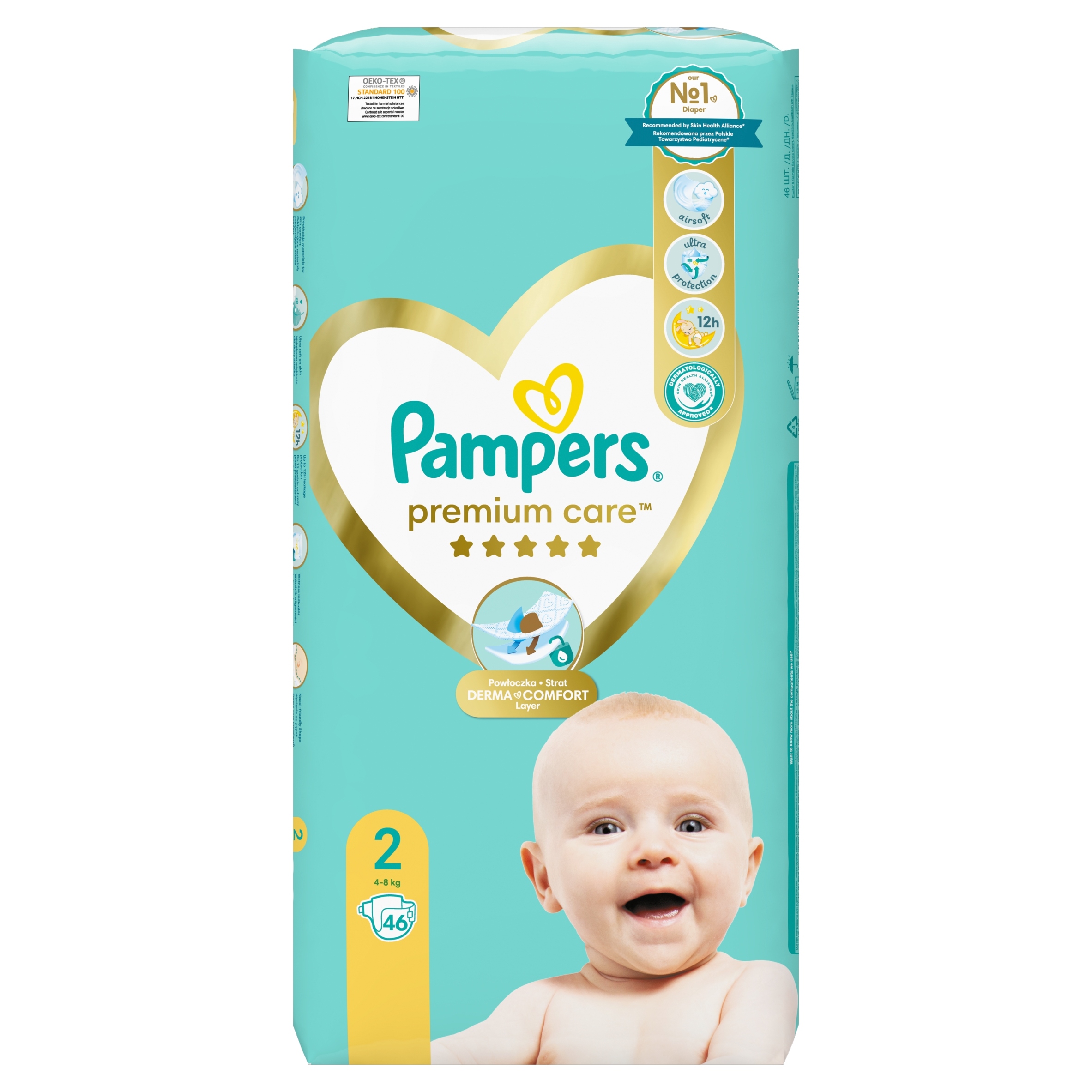 pampers premium care 2 nowe