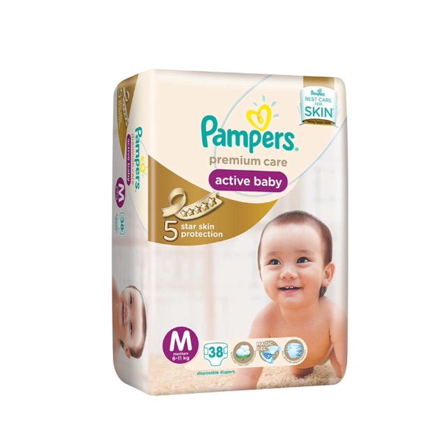 pampers premium care a active