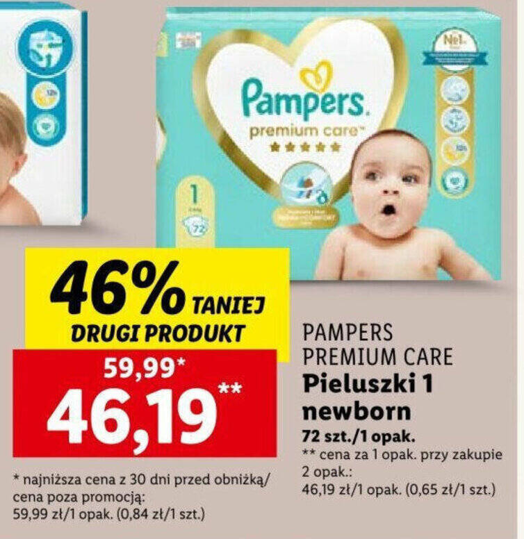 pampers premium care newborn 1 promocja