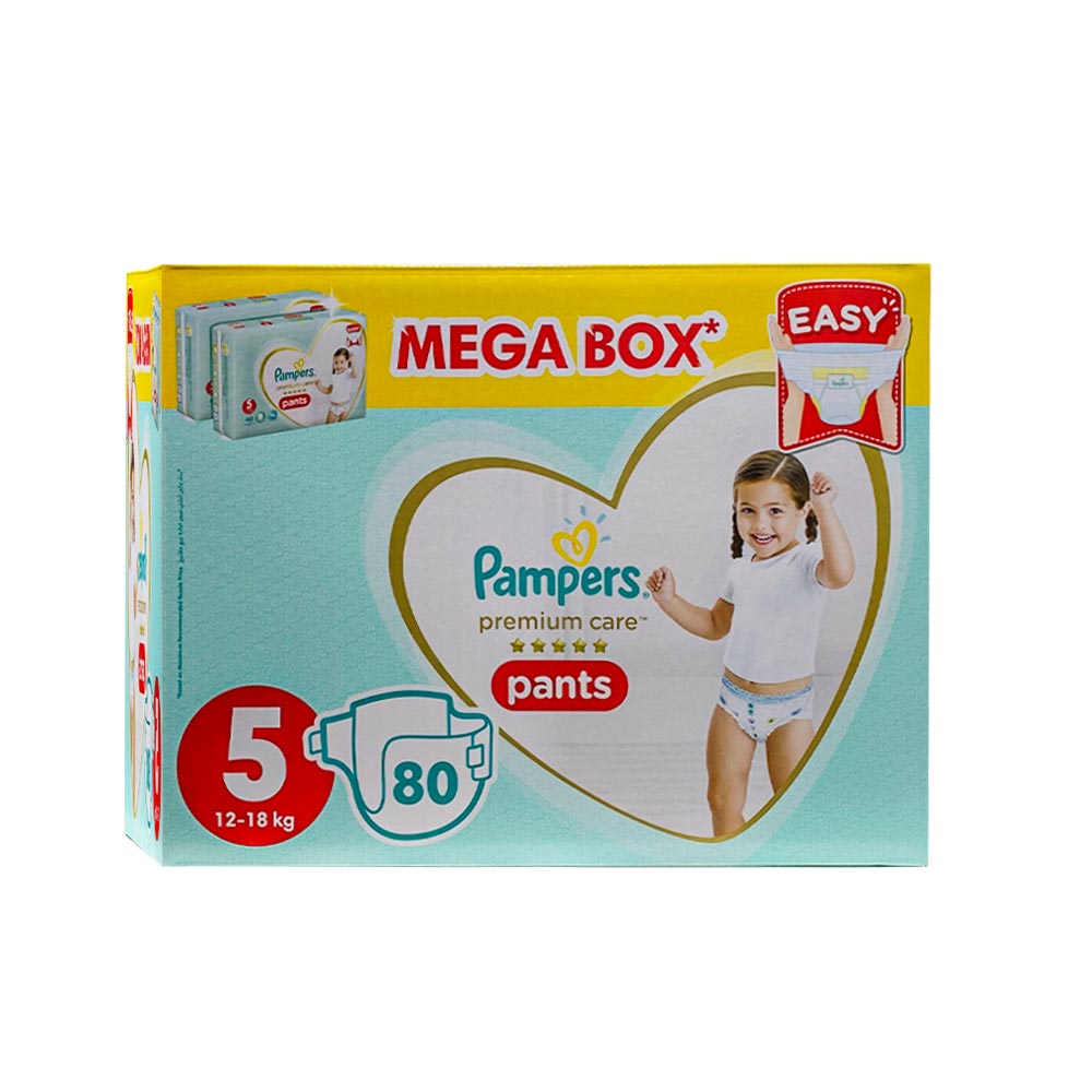 pampers premium care pants mega box