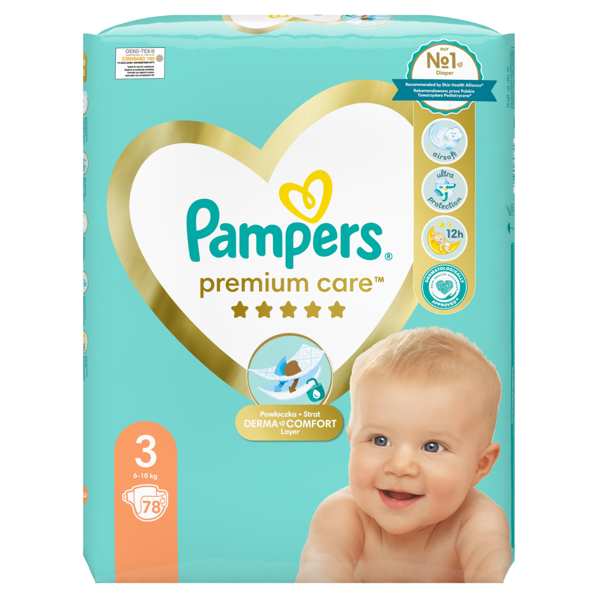 pampers premium care rozmiar 3 midi