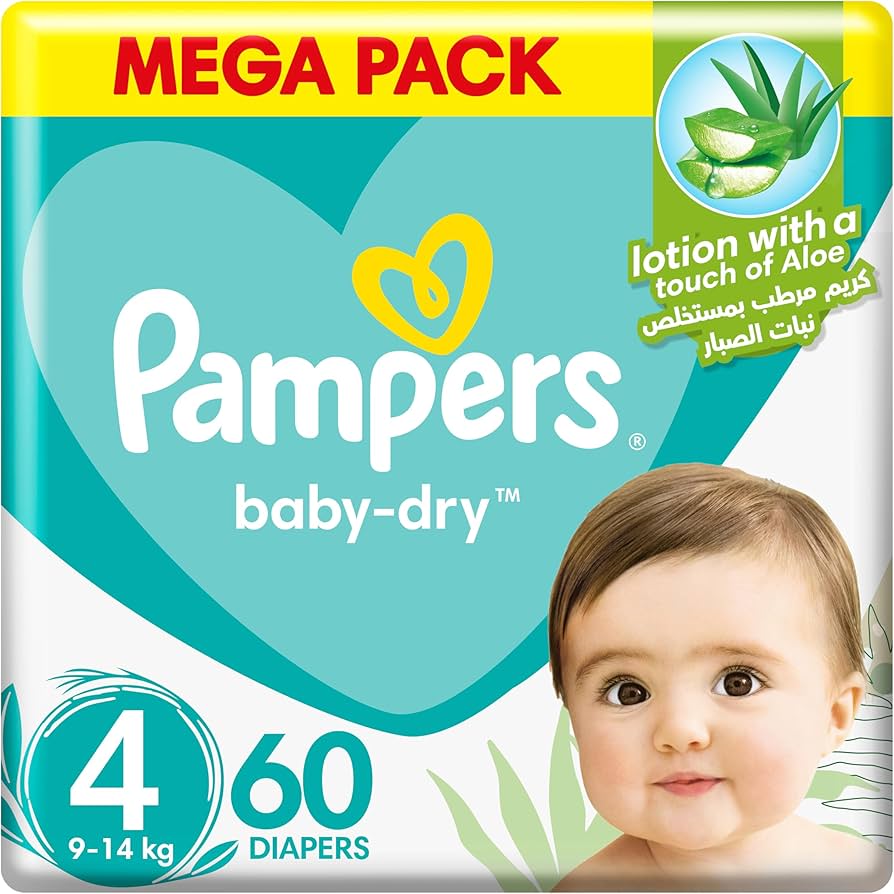 pampers size 4 mega pack