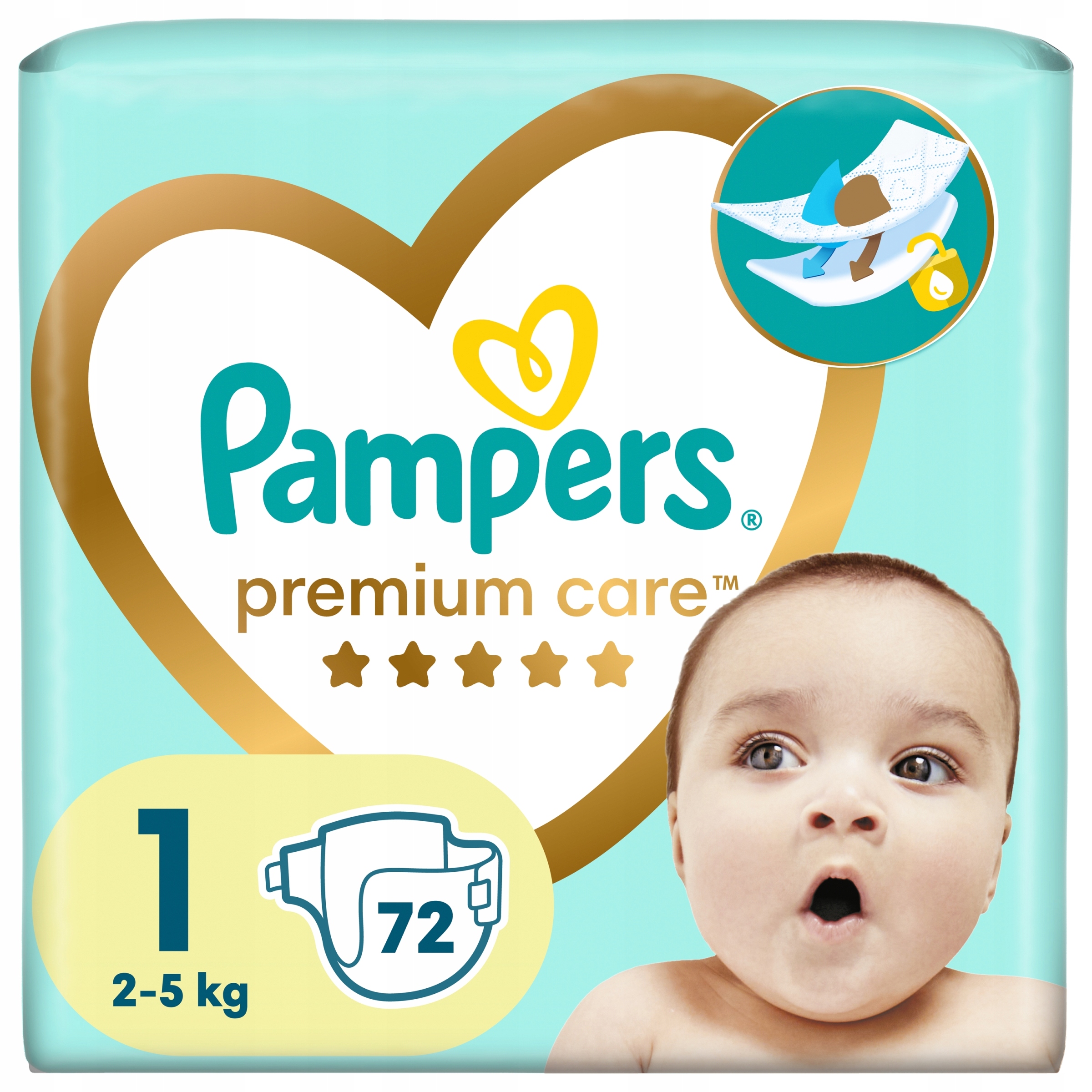 pampersy pampers r2 144 szt cena