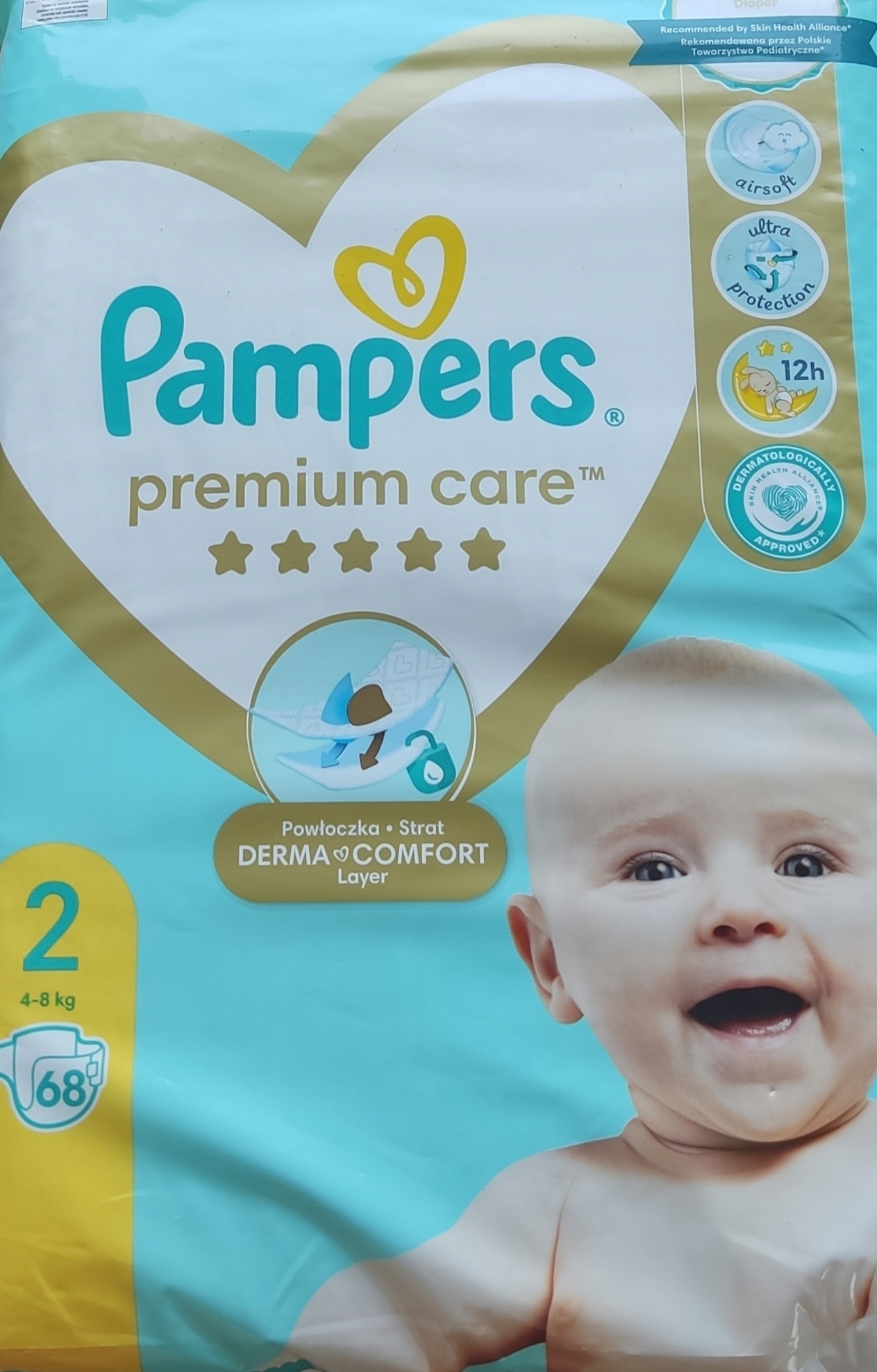 pampersy pampers r2 144 szt cena