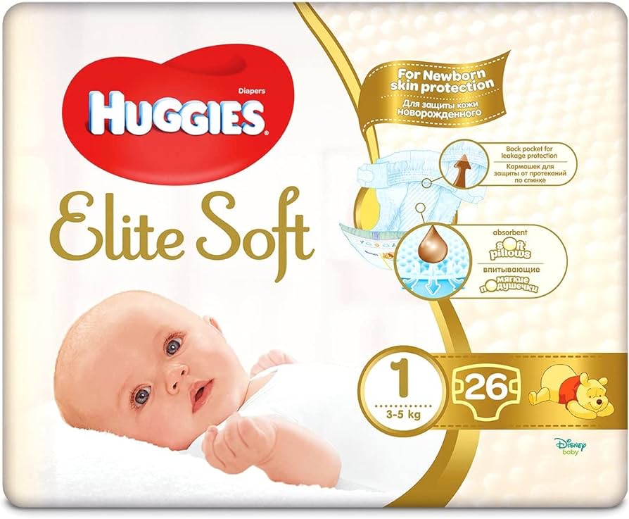 pieluszki huggies elite soft