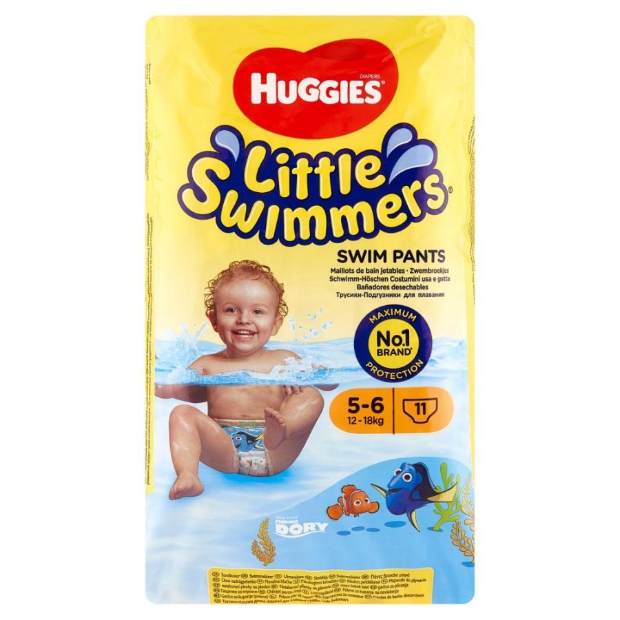 pieluszki huggies little swimmers 6 16 kg+