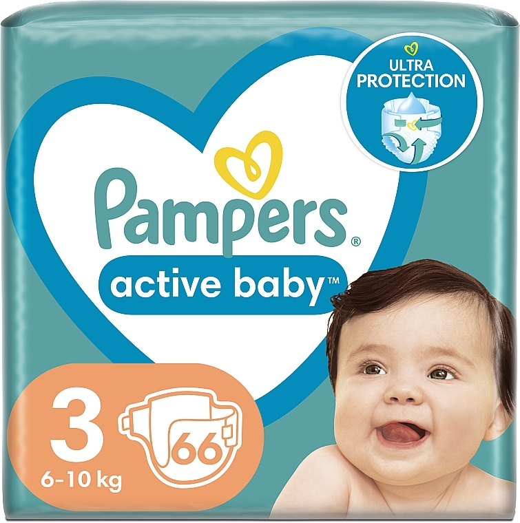 pieluszki pampers active baby dry 6 44szt