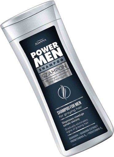 power hair szampon niwelujący siwiznę dla mężczyzn 200ml