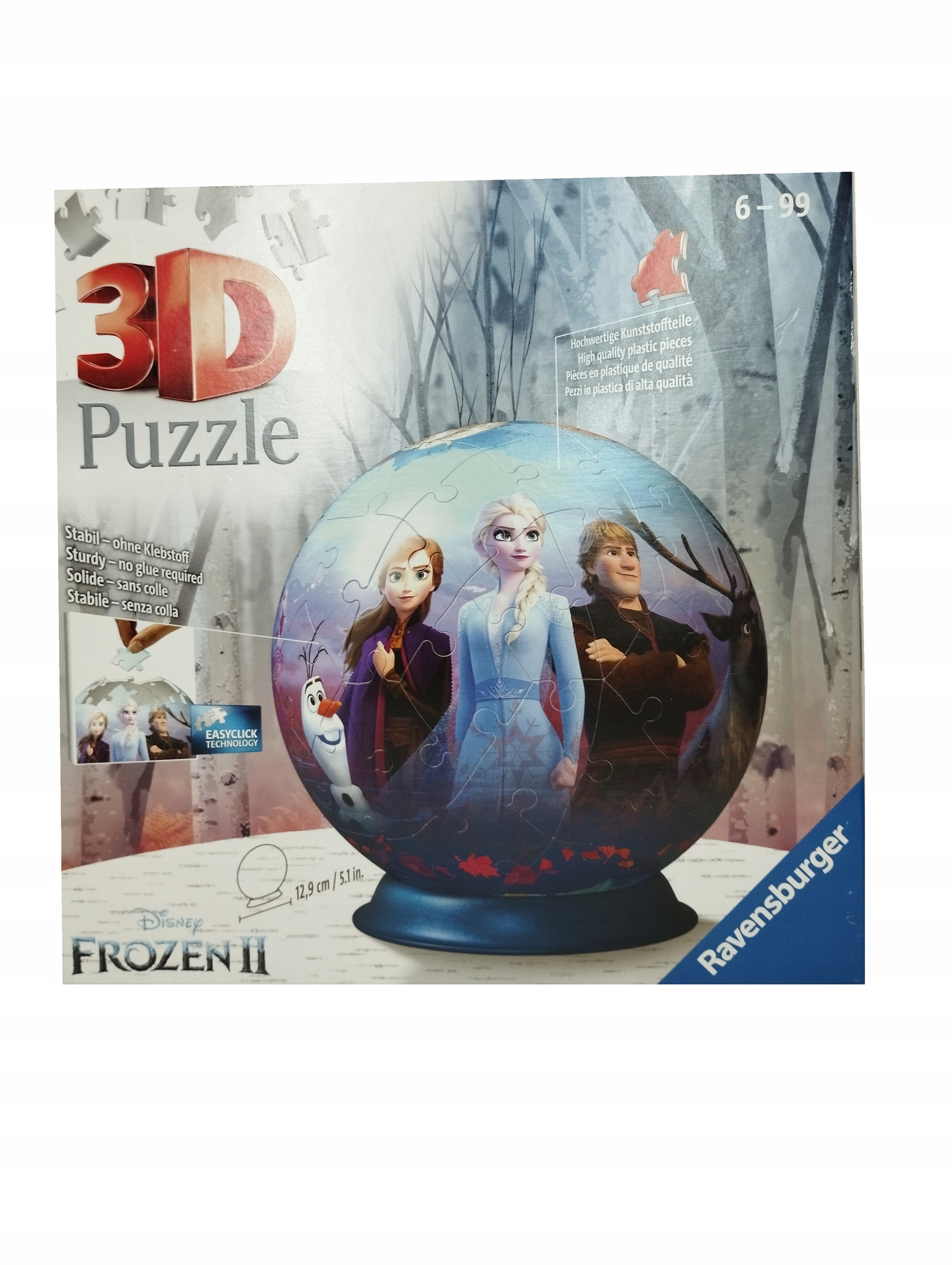 Puzzle 3D Ravensburger 11142 Kraina Lodu