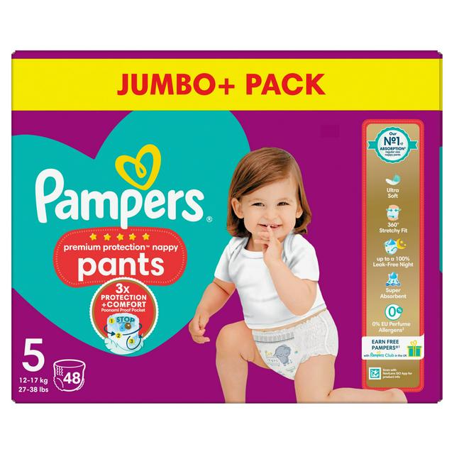 sainsbury pampers pants 5