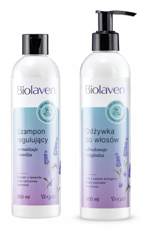 szampon i odżywka biolaven