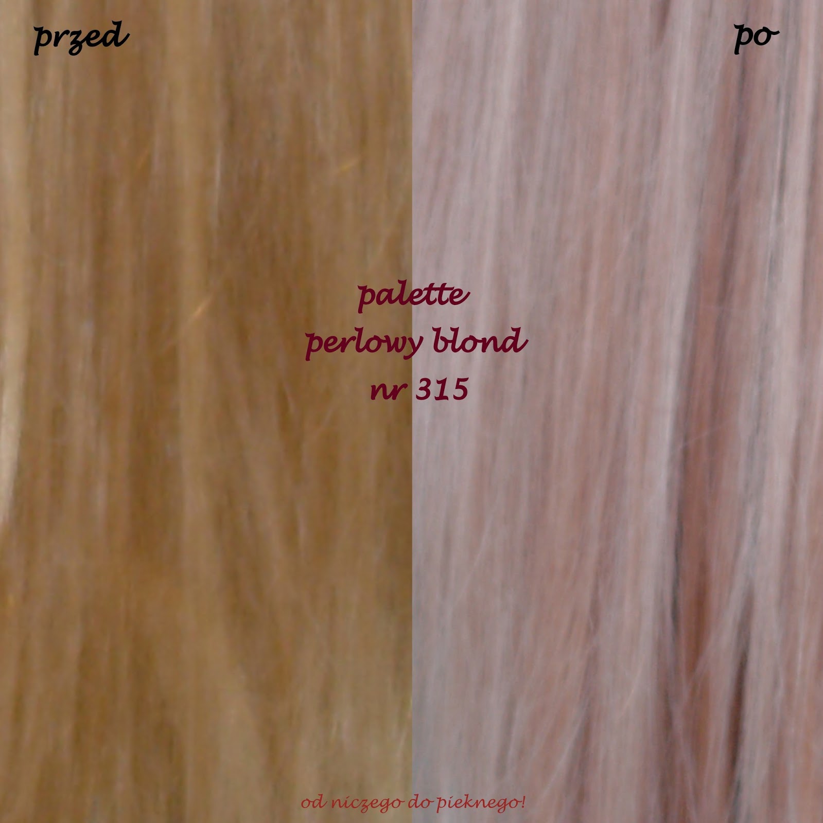 szampon koloryzujący palette perłowy blond