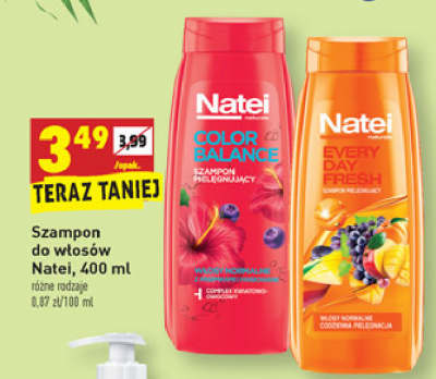 szampon natei color balance opinie