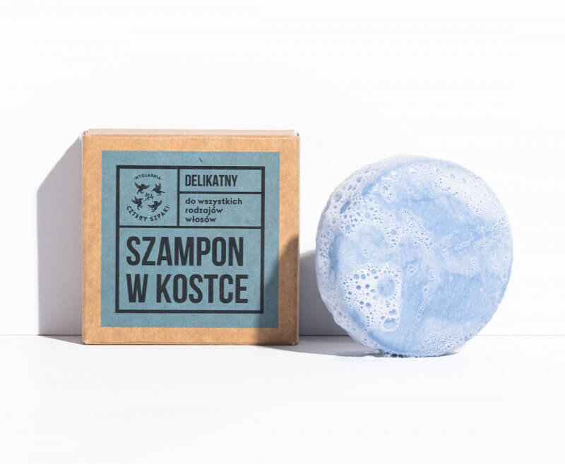 szampon w kostce cztery