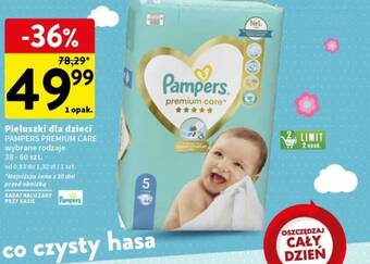 tesco zakupy pieluchy pampers premium care 1