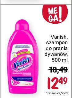 vanish szampon do dywanów rossmann